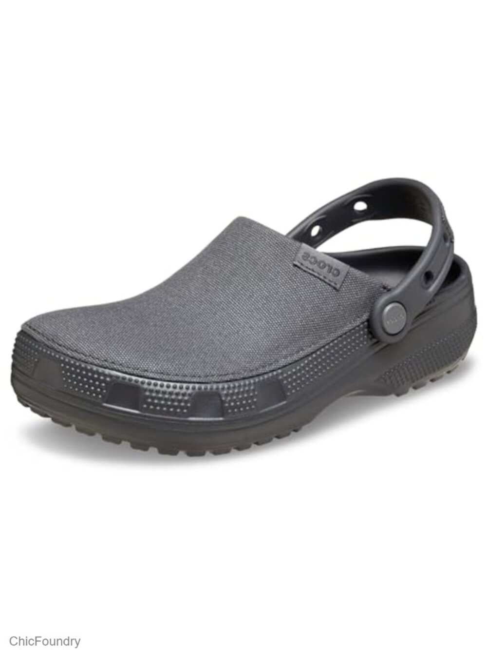 Crocs Unisex Classic Crafted Canvas Suede Clogs Casual Slip-On Shoes
